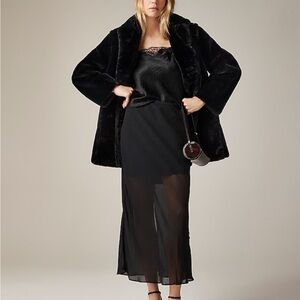 J. Crew New Gwyneth skirt in chiffon